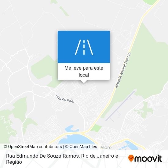 Rua Edmundo De Souza Ramos mapa