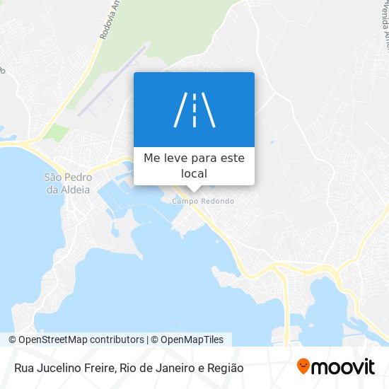 Rua Jucelino Freire mapa