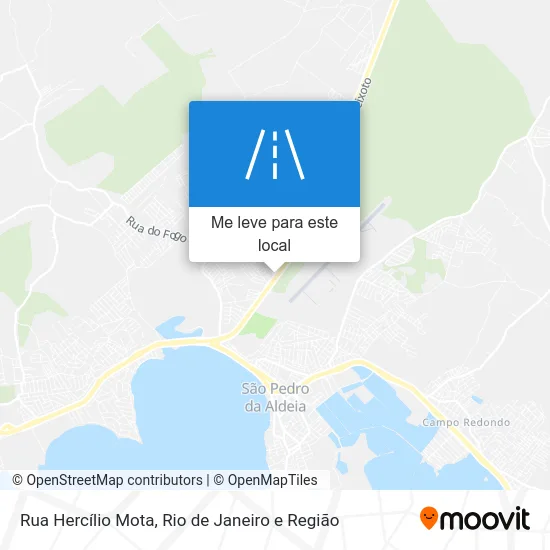 Rua Hercílio Mota mapa