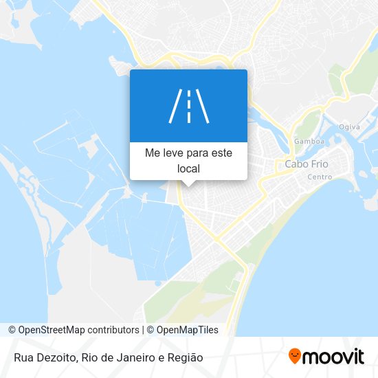 Rua Dezoito mapa