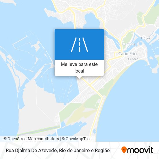 Rua Djalma De Azevedo mapa