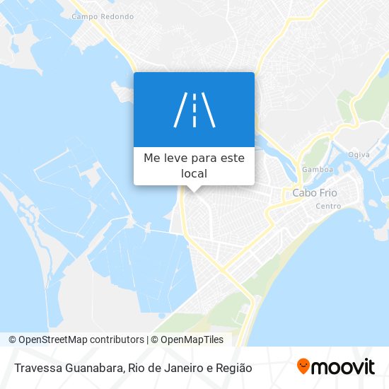 Travessa Guanabara mapa