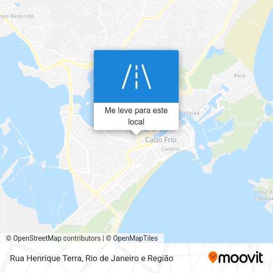 Rua Henrique Terra mapa