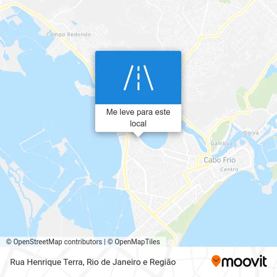 Rua Henrique Terra mapa