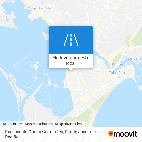 Rua Lincoln Garcia Guimarães mapa