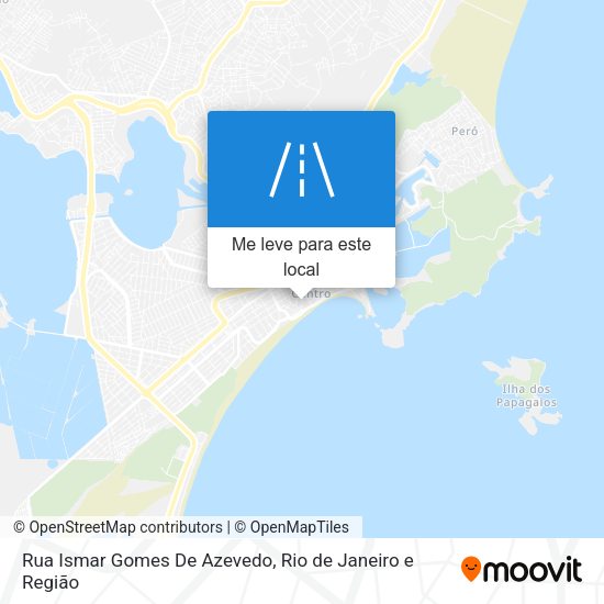 Rua Ismar Gomes De Azevedo mapa