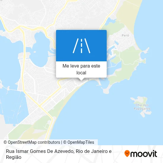 Rua Ismar Gomes De Azevedo mapa