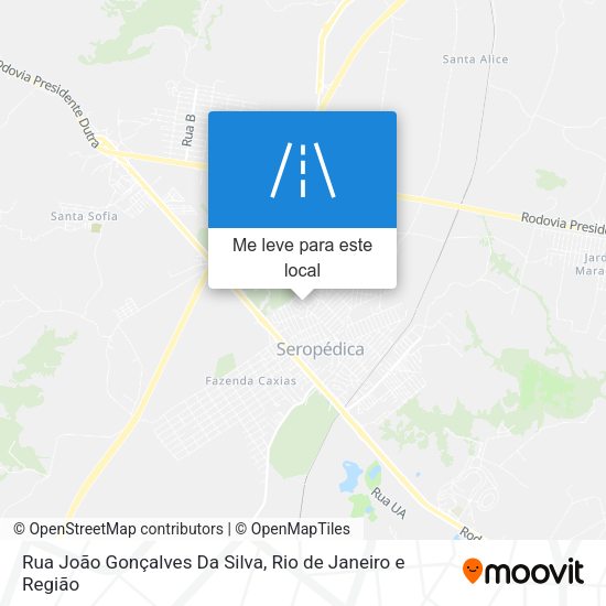 Rua João Gonçalves Da Silva mapa