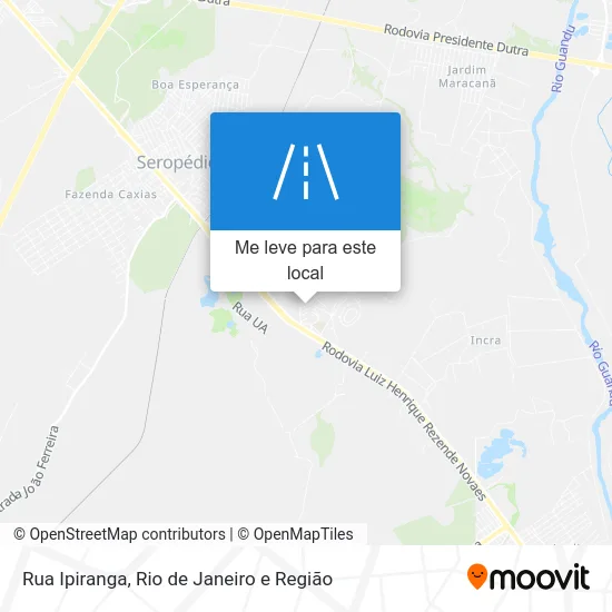 Rua Ipiranga mapa