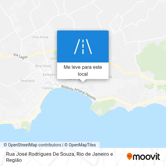 Rua José Rodrigues De Souza mapa