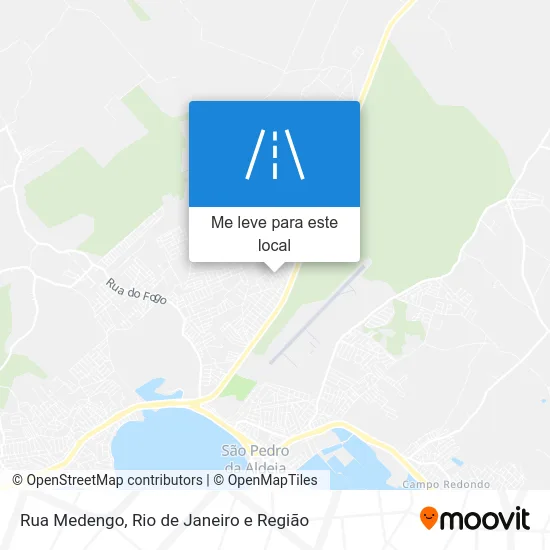 Rua Medengo mapa