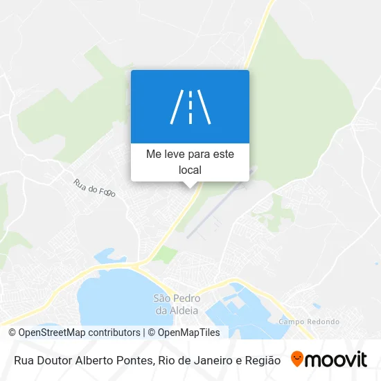 Rua Doutor Alberto Pontes mapa