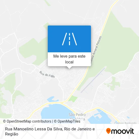 Rua Manoelino Lessa Da Silva mapa