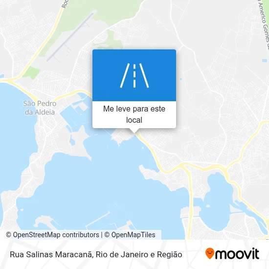 Rua Salinas Maracanã mapa