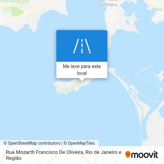 Rua Mozarth Francisco De Oliveira mapa