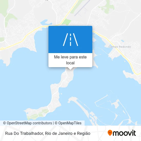 Rua Do Trabalhador mapa