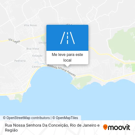 Rua Nossa Senhora Da Conceição mapa