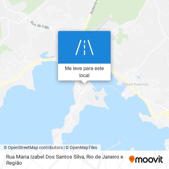 Rua Maria Izabel Dos Santos Silva mapa