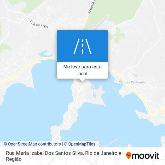 Rua Maria Izabel Dos Santos Silva mapa