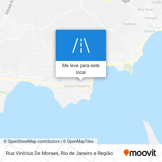 Rua Vinicius De Moraes mapa