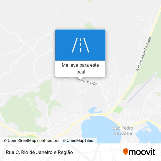 Rua C mapa