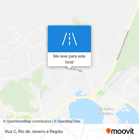 Rua C mapa