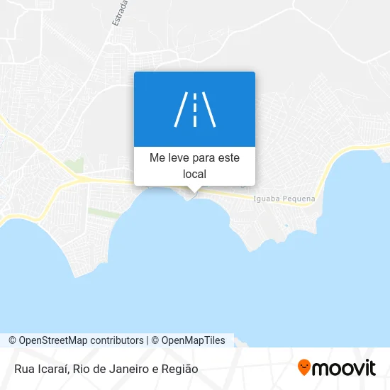 Rua Icaraí mapa