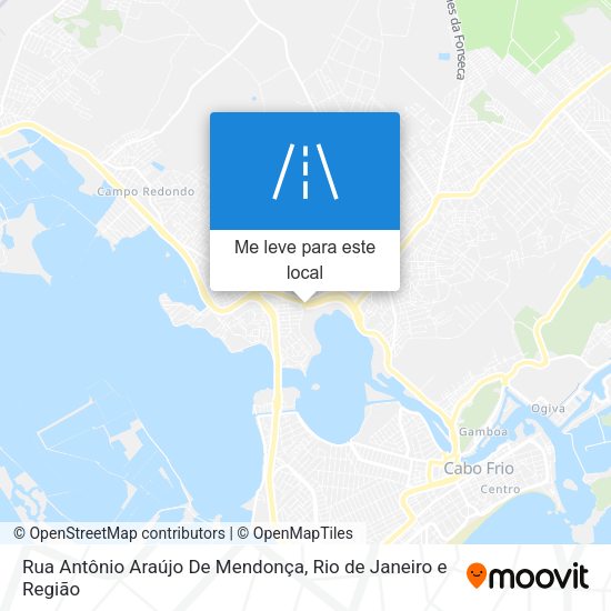 Rua Antônio Araújo De Mendonça mapa