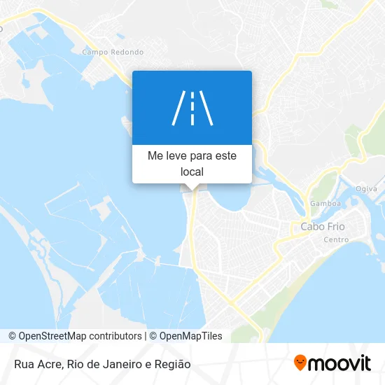 Rua Acre mapa