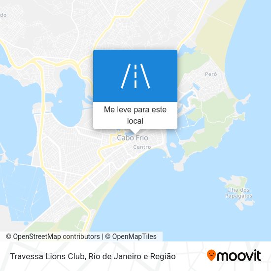 Travessa Lions Club mapa