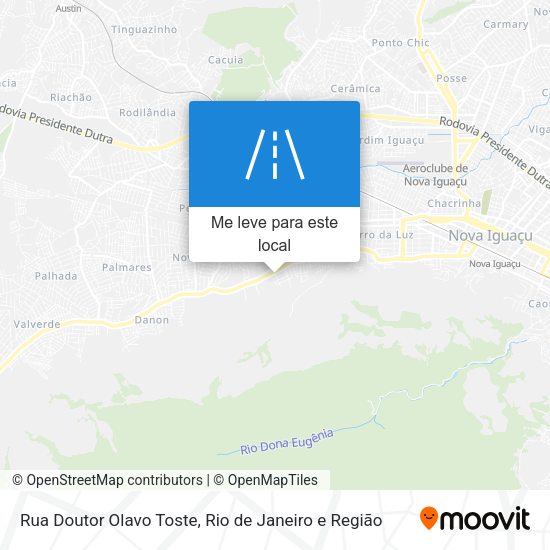 Rua Doutor Olavo Toste mapa