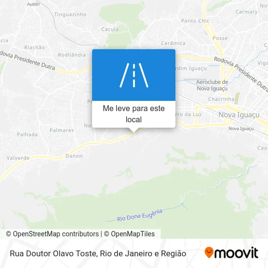 Rua Doutor Olavo Toste mapa