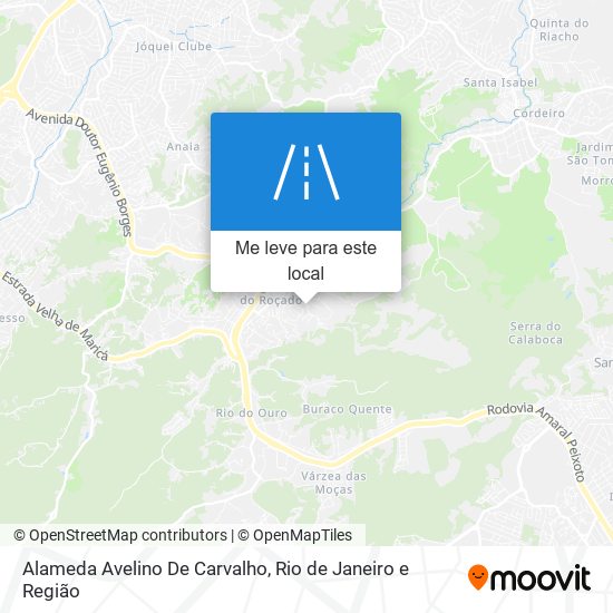 Alameda Avelino De Carvalho mapa