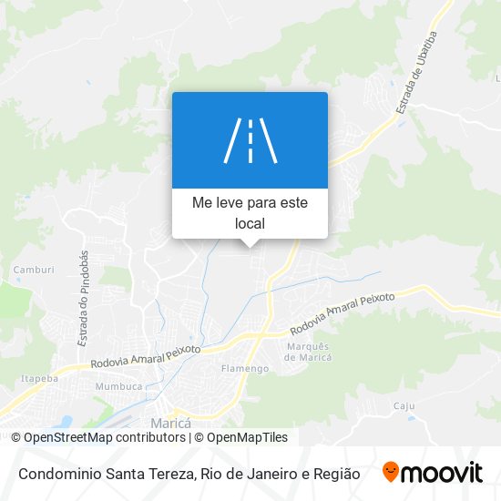 Condominio Santa Tereza mapa