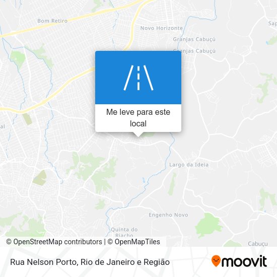 Rua Nelson Porto mapa