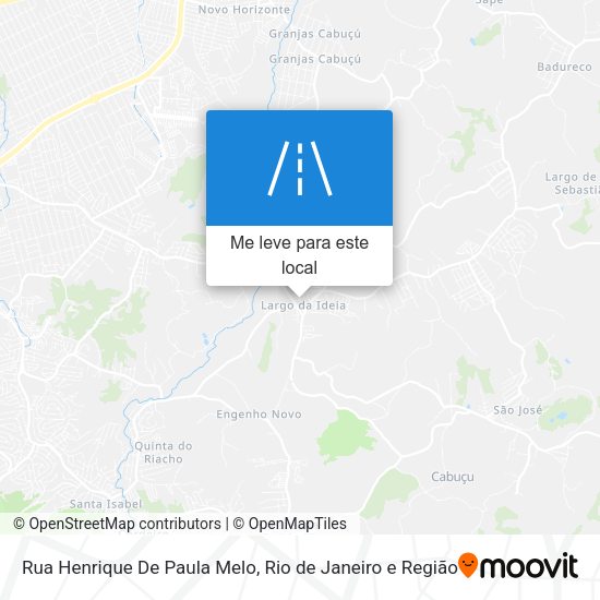 Rua Henrique De Paula Melo mapa
