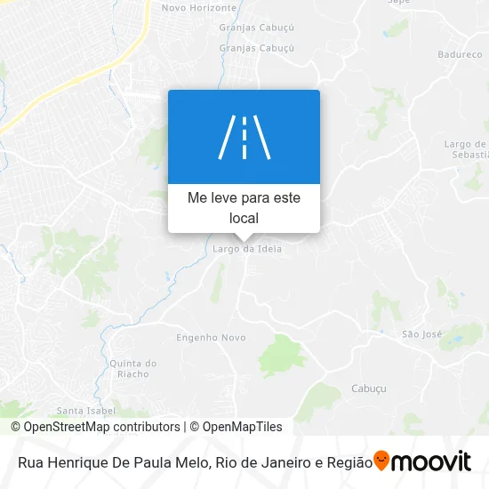 Rua Henrique De Paula Melo mapa