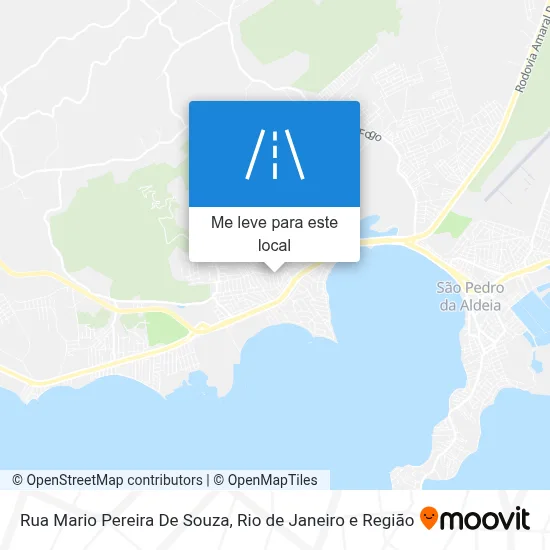 Rua Mario Pereira De Souza mapa