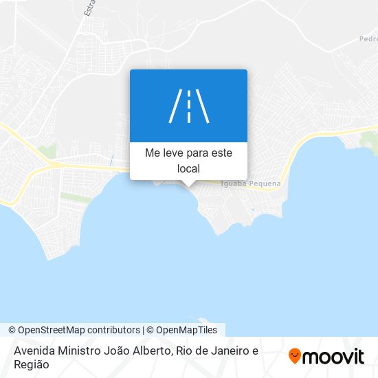 Avenida Ministro João Alberto mapa