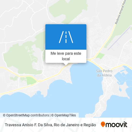 Travessa Anísio F. Da Silva mapa