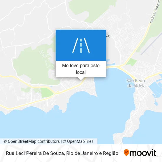 Rua Leci Pereira De Souza mapa
