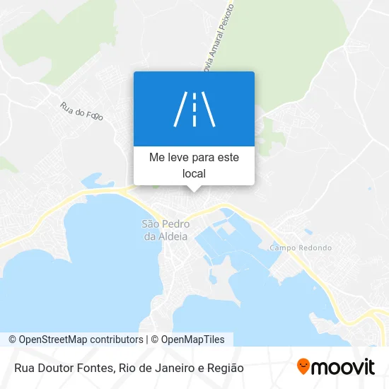 Rua Doutor Fontes mapa