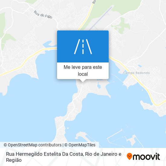 Rua Hermegildo Estelita Da Costa mapa