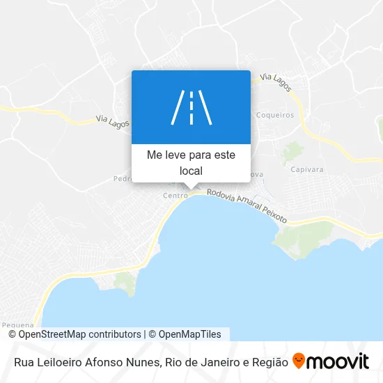 Rua Leiloeiro Afonso Nunes mapa