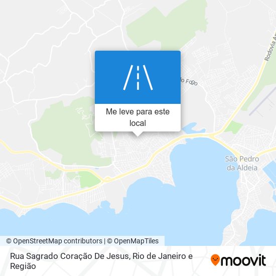 Rua Sagrado Coração De Jesus mapa