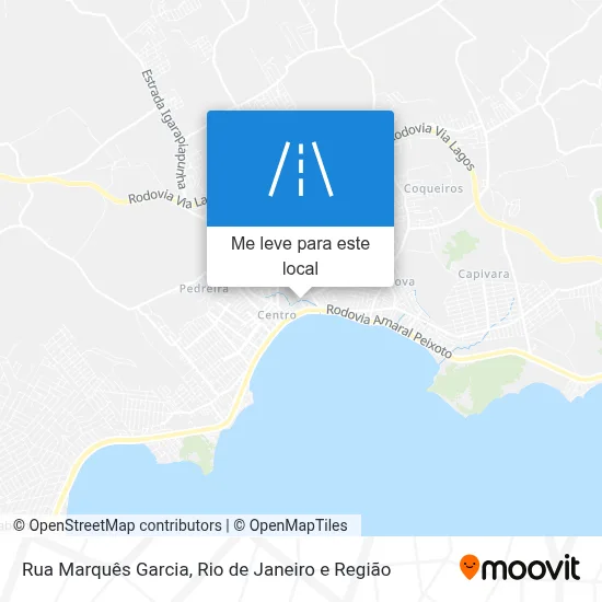 Rua Marquês Garcia mapa