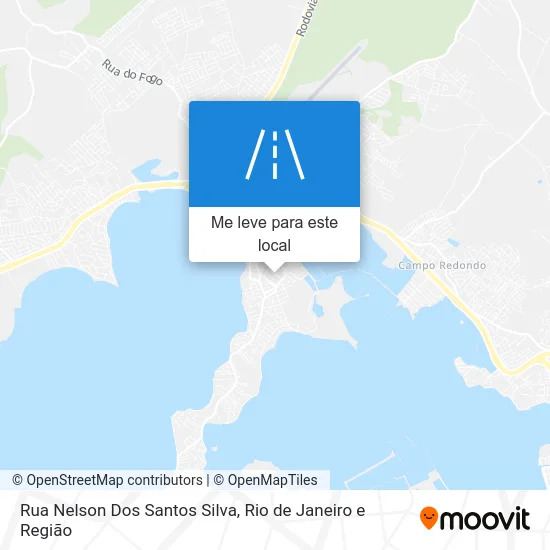 Rua Nelson Dos Santos Silva mapa