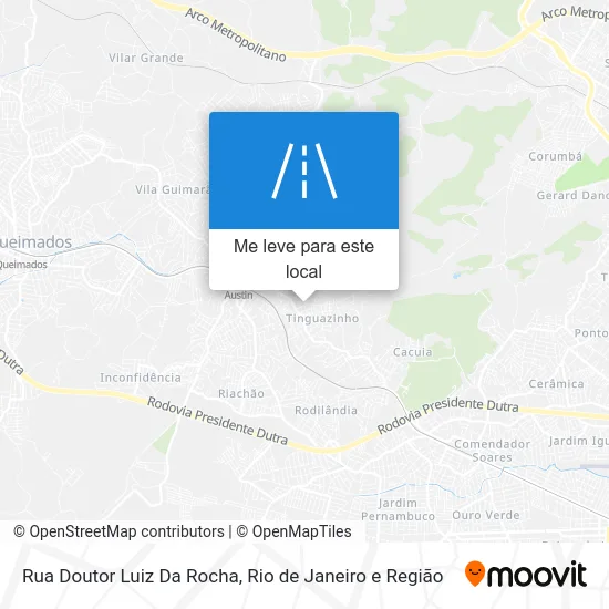 Rua Doutor Luiz Da Rocha mapa