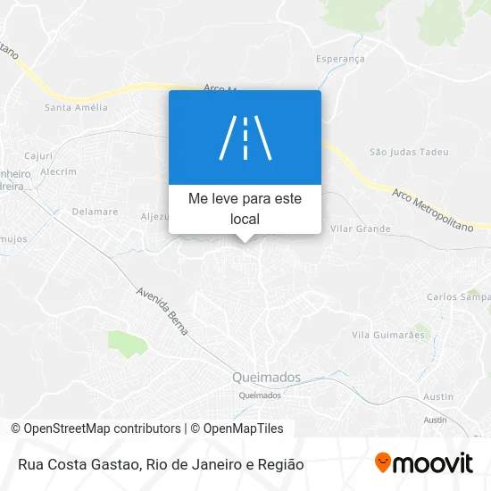 Rua Costa Gastao mapa