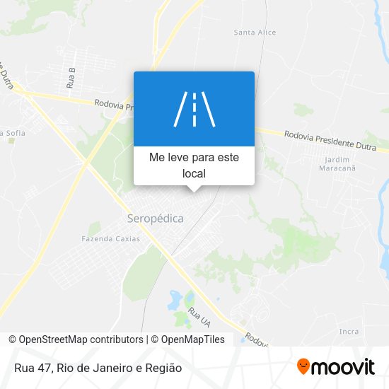Rua 47 mapa